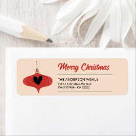 中世紀のクリモダンスマス ラベル