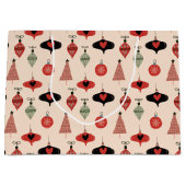 中世紀のクリモダンスマス ラージペーパーバッグ (正面)