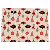 中世紀のクリモダンスマス ラージペーパーバッグ (裏面)