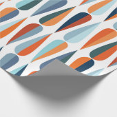 中世紀のスタイルモダンレトロ・シームレス・パターン ラッピングペーパー (角)