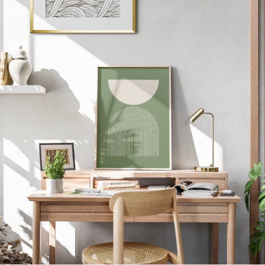 中世紀のセージミニマルアートII ポスター