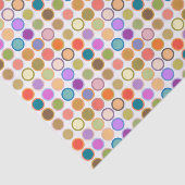 中世紀のドモダンット数々の、白の色 薄葉紙 (詳細)