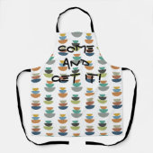 中世紀のミニマリズムモダン エプロン (正面)