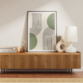 中世紀のミニマル芸術 ポスター