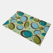 中世紀のモダン宇宙時代の原子軌道 ドアマット (アングル)