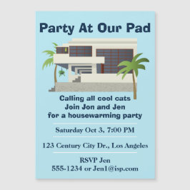 中世紀のモダン引っ越し祝いパーティーパーティー