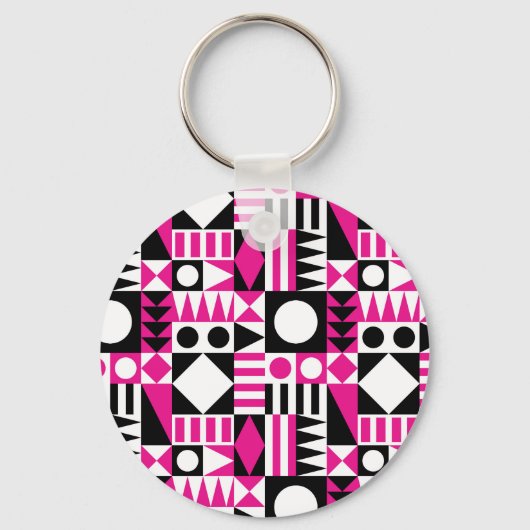 中世紀のモダン抽象芸術。 キーホルダー (正面)