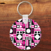 中世紀のモダン抽象芸術。 キーホルダー (裏面)