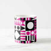 中世紀のモダン抽象芸術。 コーヒーマグカップ (中央)