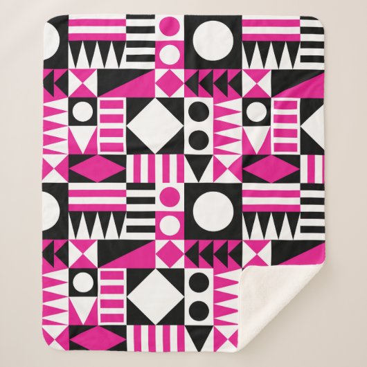 中世紀のモダン抽象芸術。 シェルパブランケット (正面)