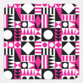 中世紀のモダン抽象芸術。 スクエアシール (正面)