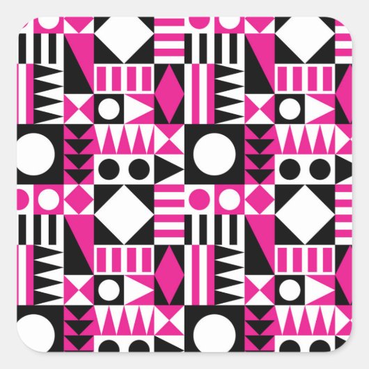 中世紀のモダン抽象芸術。 スクエアシール (正面)