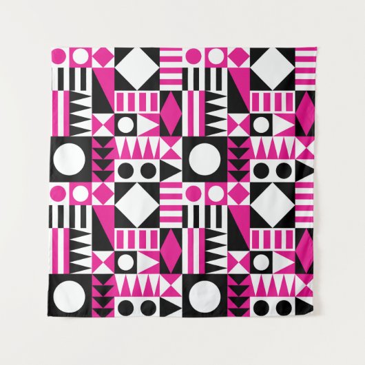 中世紀のモダン抽象芸術。 タペストリー (正面)