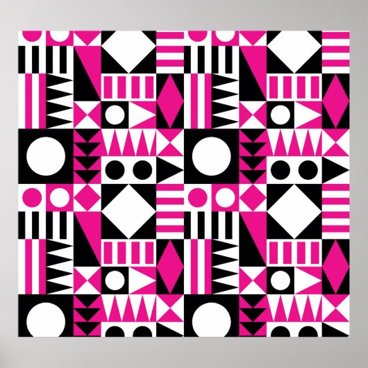 中世紀のモダン抽象芸術。 ポスター (正面)