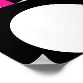 中世紀のモダン抽象芸術。 ポスター (角)