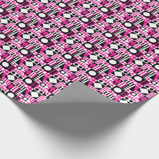 中世紀のモダン抽象芸術。 ラッピングペーパー (角)