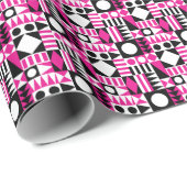 中世紀のモダン抽象芸術。 ラッピングペーパー (ロールコーナー)