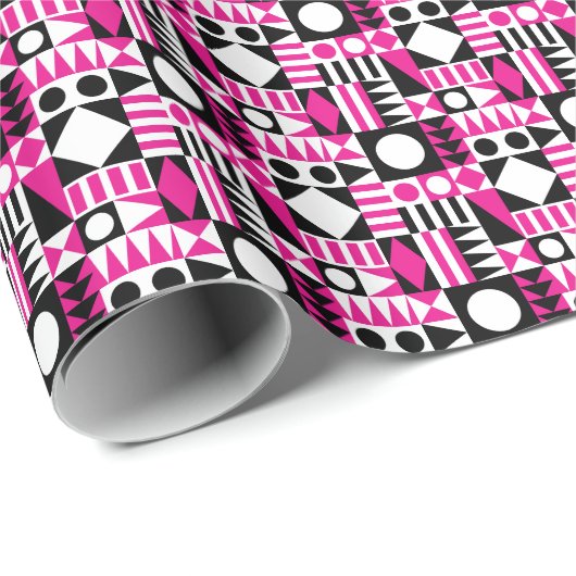 中世紀のモダン抽象芸術。 ラッピングペーパー (ロールコーナー)