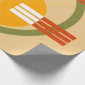 中世紀のモダン抽象芸術 ラッピングペーパー (角)