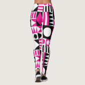 中世紀のモダン抽象芸術。 レギンス (裏面)