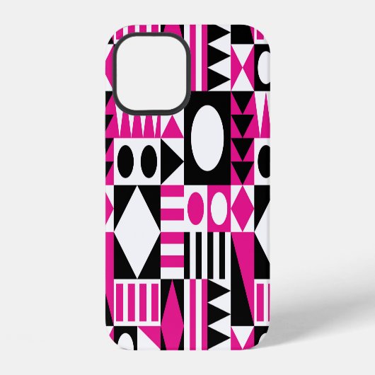 中世紀のモダン抽象芸術。 iPhoneケース (裏面)