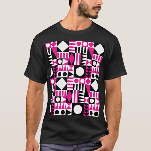 中世紀のモダン抽象芸術。 Tシャツ (正面)