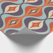 中世紀のモダン美術背景。抽象芸術幾何学 ラッピングペーパー (角)