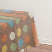 中世紀の円の線数々の色2 テーブルクロス (インサイチュ)