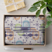 中世紀の原子モダン年齢抽象芸術パターン 薄葉紙 (ギフト)