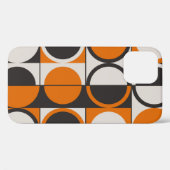 中世紀の幾何抽象芸術パタシンプルーン Case-Mate iPhoneケース (裏面 (横))