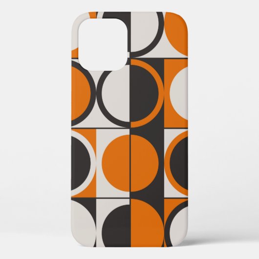中世紀の幾何抽象芸術パタシンプルーン Case-Mate iPhoneケース (裏面)