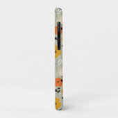 中世紀の花インスパイア柄 Case-Mate iPhoneケース (裏面/左)