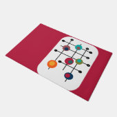 中世紀の長方形  ドアマット (アングル)