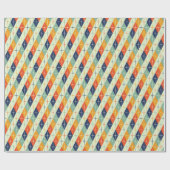 中世紀はっきりしたダイヤモンド包装紙 ラッピングペーパー (フラット)