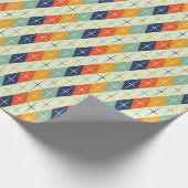 中世紀はっきりしたダイヤモンド包装紙 ラッピングペーパー (角)