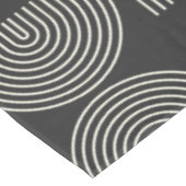 中世紀エレガントのアモダンーチライン白黒 テーブルクロス (アングル)