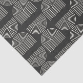 中世紀エレガントのアモダンーチライン白黒 薄葉紙 (詳細)