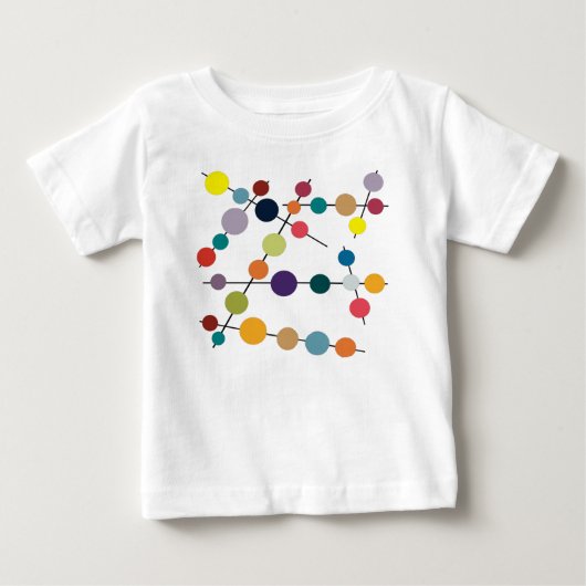 中世紀オリーブモダンズ ベビーTシャツ (正面)