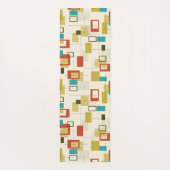 中世紀カラフルの幾何学的シームレスパターン ヨガマット (裏面)