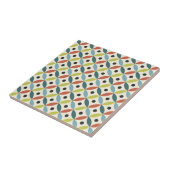 中世紀カラフルの装飾 タイル (側面)