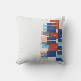 中世紀カラフル美術のパタモダンーン クッション