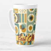 中世紀コンテンポラリースタイルマ最高のマ・エバー カフェラテマグ (左アングル)