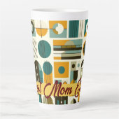 中世紀コンテンポラリースタイルマ最高のマ・エバー カフェラテマグ (正面)