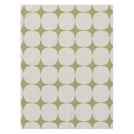 中世紀スタイリッシュセージモダングリーンパターン テーブルクロス