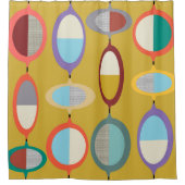 中世紀スタイル21モダンシャワーカーテン シャワーカーテン (正面)