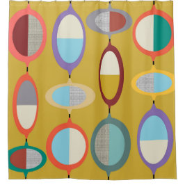 中世紀スタイル21モダンシャワーカーテン シャワーカーテン