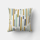 中世紀パターンの中断モダン線 クッション (裏面)