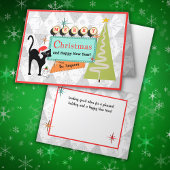 中世紀パーソナライズされたのクリスマスカード シーズンカード