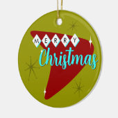 中世紀メリーのクリスマス セラミックオーナメント (左)