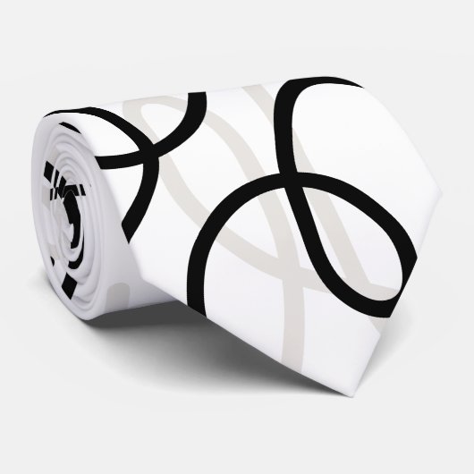 中世紀モダンの抽象芸術エレガントモダン ネクタイ (ロール)